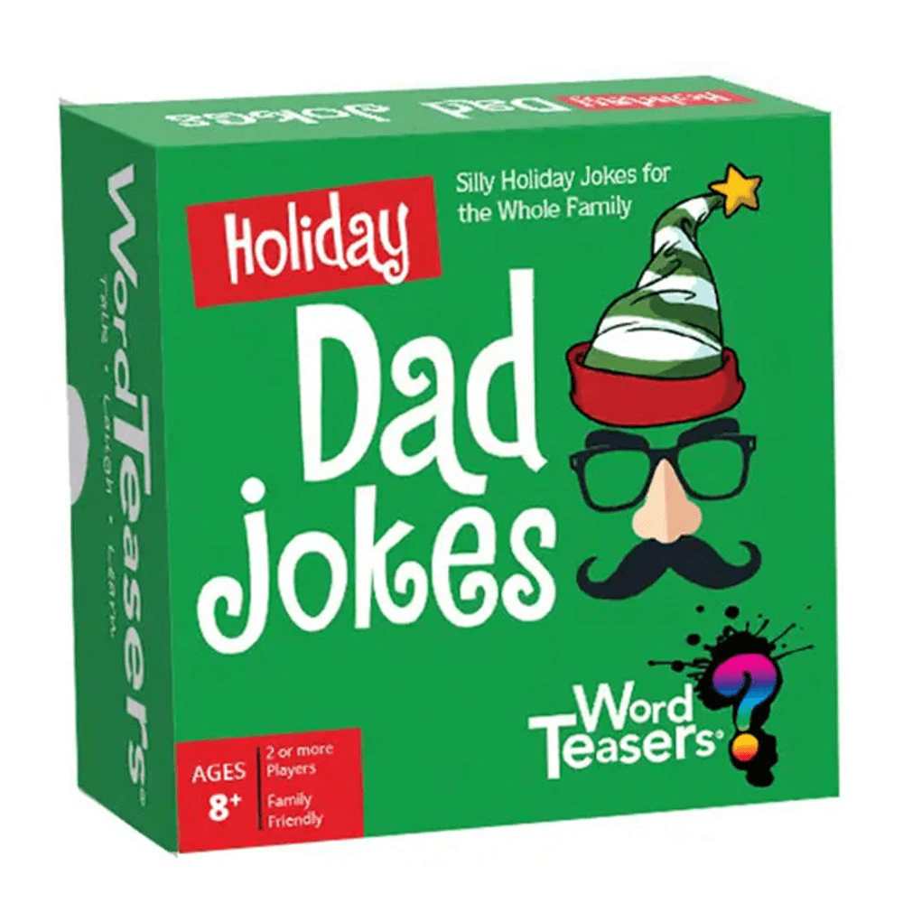 Word Teasers Medium Holiday Dad Jokes-Card Games-Tools 4 Teaching-Classroom Decor and More