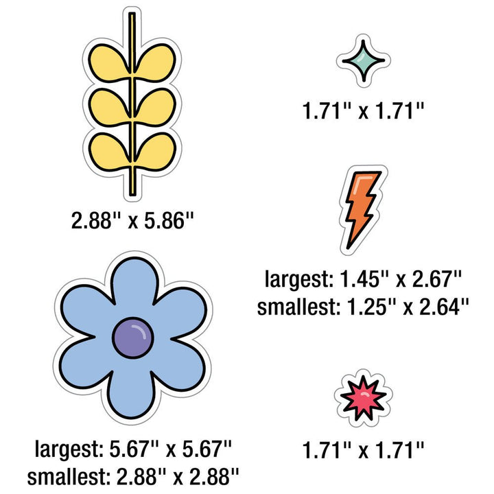 Retro Remix Keep rolling, Keep growing-Bulletin Board Sets-Tools 4 Teaching-Classroom Decor and More