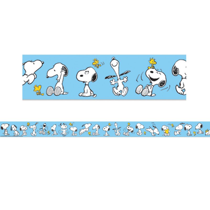 Snoopy Lineup Deco Trim-Borders-Tools 4 Teaching-Classroom Decor and More