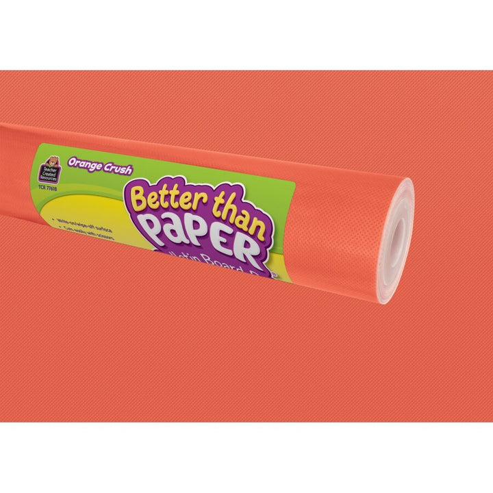 Better Than Paper® Bulletin Board Roll: Orange Crush-Bulletin Board Paper - Better Than Paper-Tools 4 Teaching-Classroom Decor and More