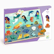 Wooden Puzzles Puzzlo Sea-Puzzles-Tools 4 Teaching-Classroom Decor and More