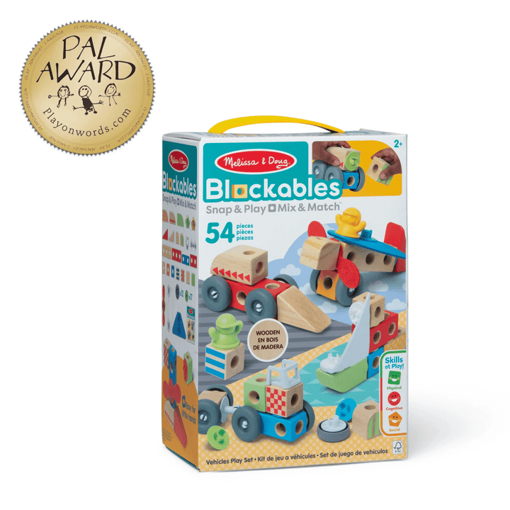 Blockables™ Vehicles Play Set-Building-Tools 4 Teaching-Classroom Decor and More