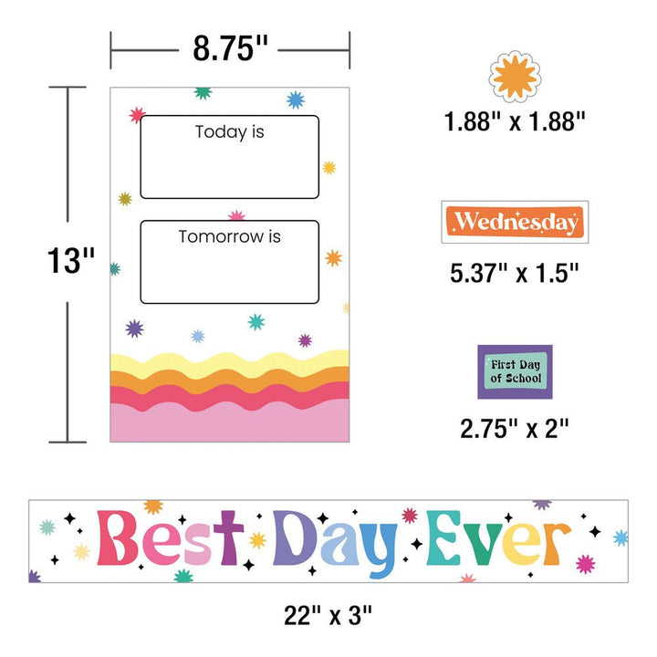 Retro Remix Decor Calendar-Calendars-Tools 4 Teaching-Classroom Decor and More