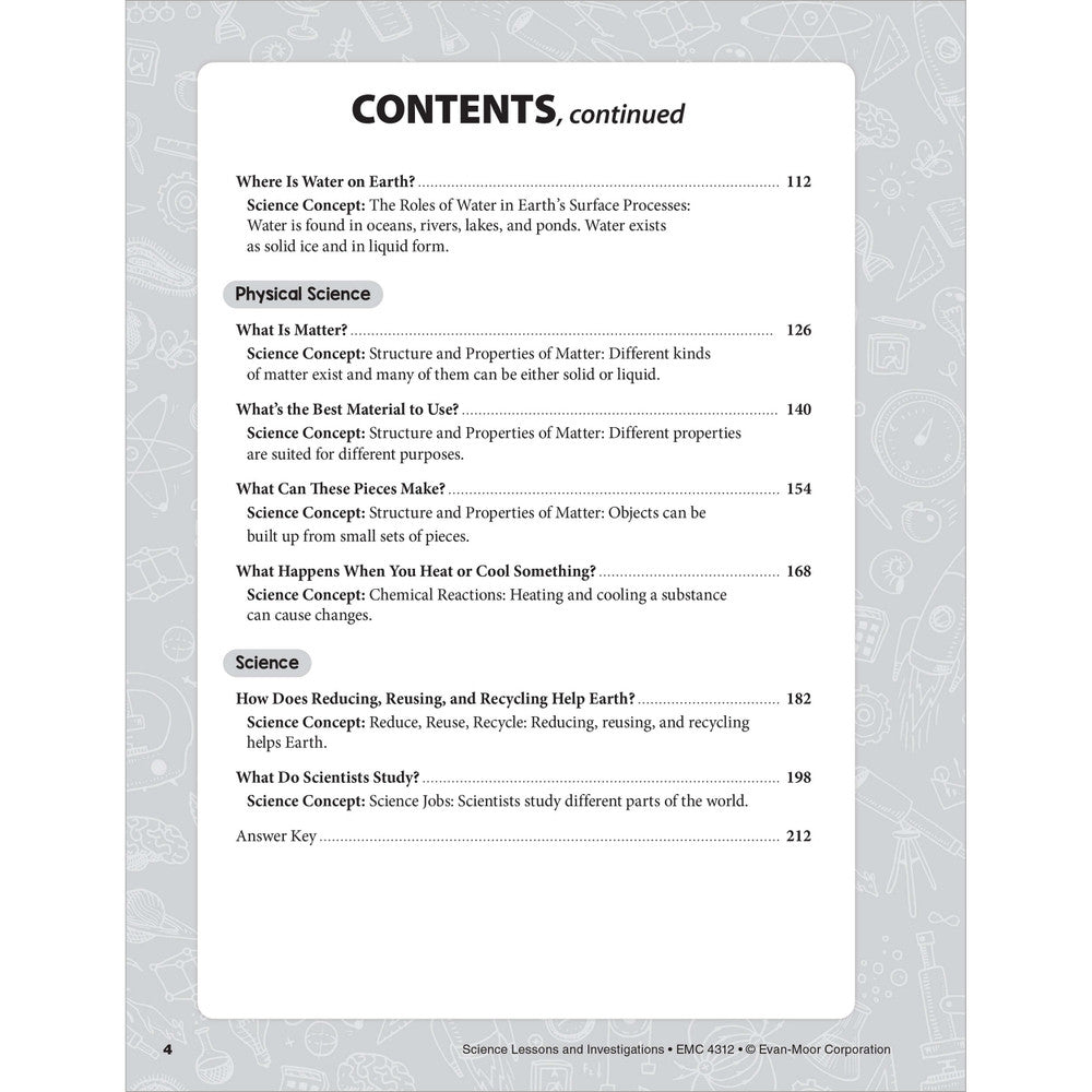 SCIENCE: Lessons and Investigations - Grade 2 Paperback - Tools 4 Teaching