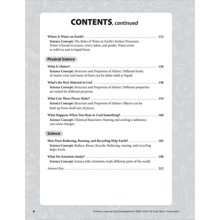 SCIENCE: Lessons and Investigations - Grade 2 Paperback - Tools 4 Teaching