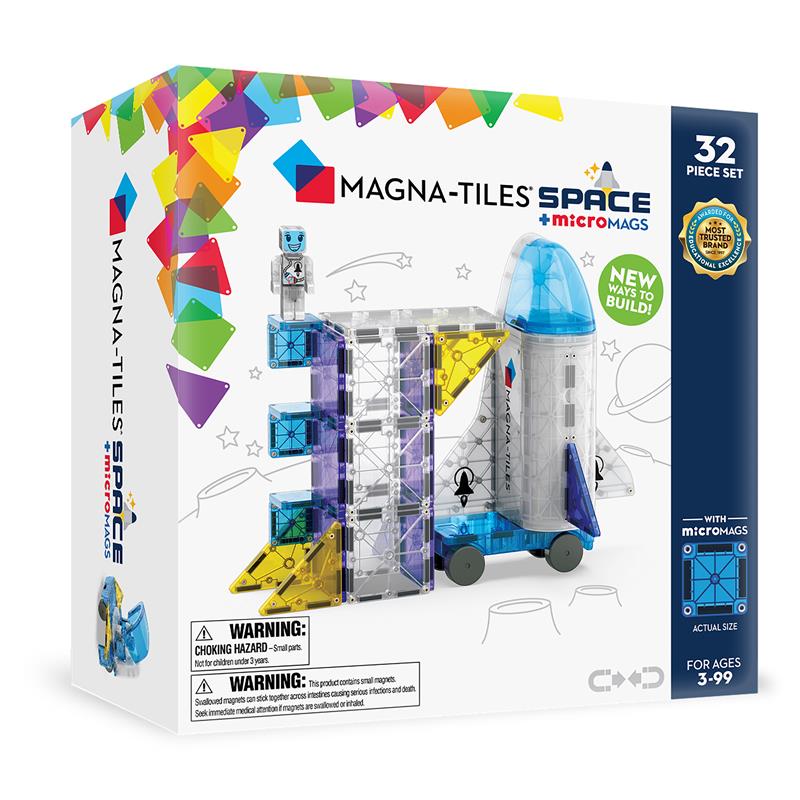 MAGNA TILES Space 32 piece set-Magnatiles-Tools 4 Teaching-Classroom Decor and More