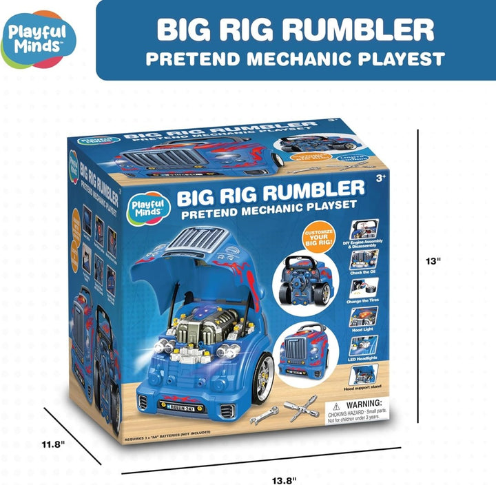 Big Rig Pretend Mechanic Playset-Vehicles & Construction-Tools 4 Teaching-Classroom Decor and More