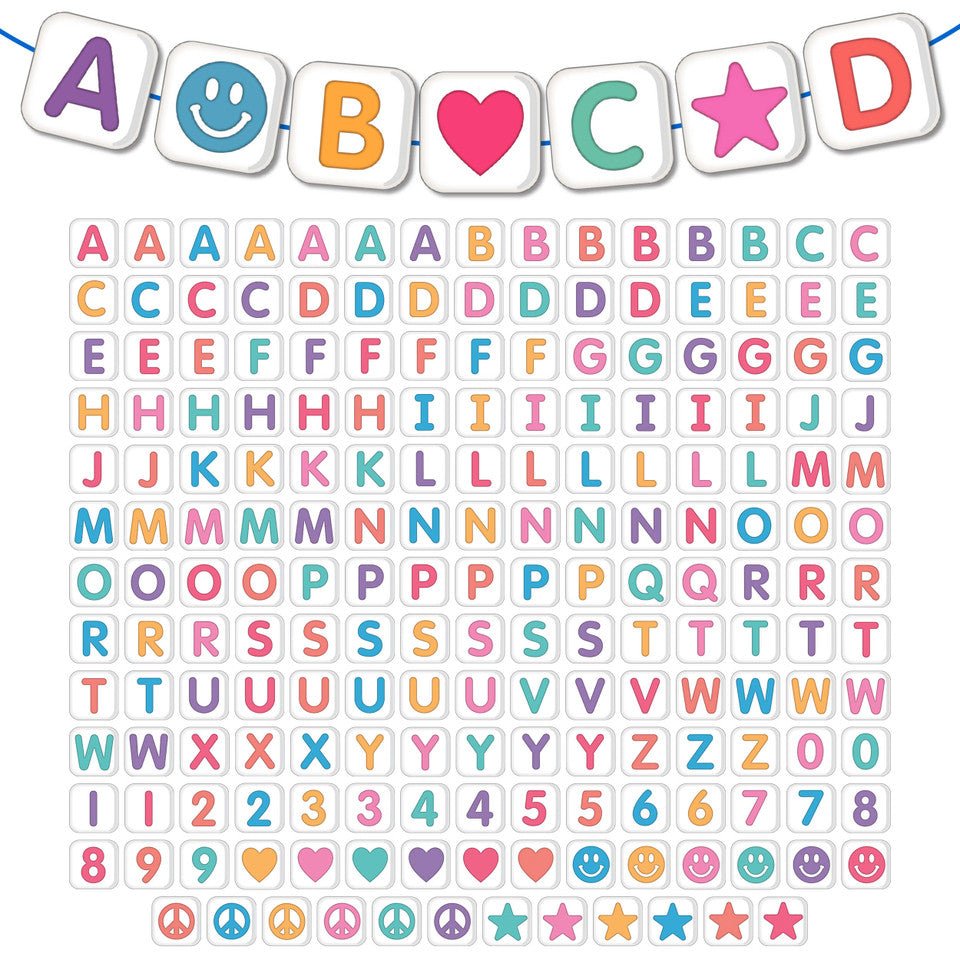 Letter Beads EZ Letters-Letters-Tools 4 Teaching-Classroom Decor and More