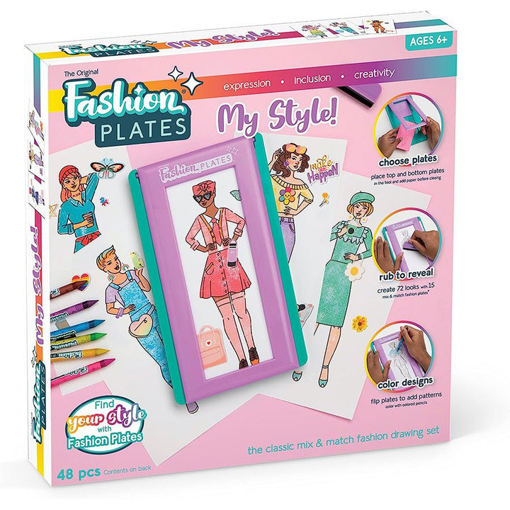 Fashion Plates - My Style!-Craft Activity-Tools 4 Teaching-Classroom Decor and More
