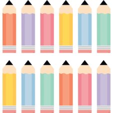 Cool For School Pencil Accents-Accents-Tools 4 Teaching-Classroom Decor and More