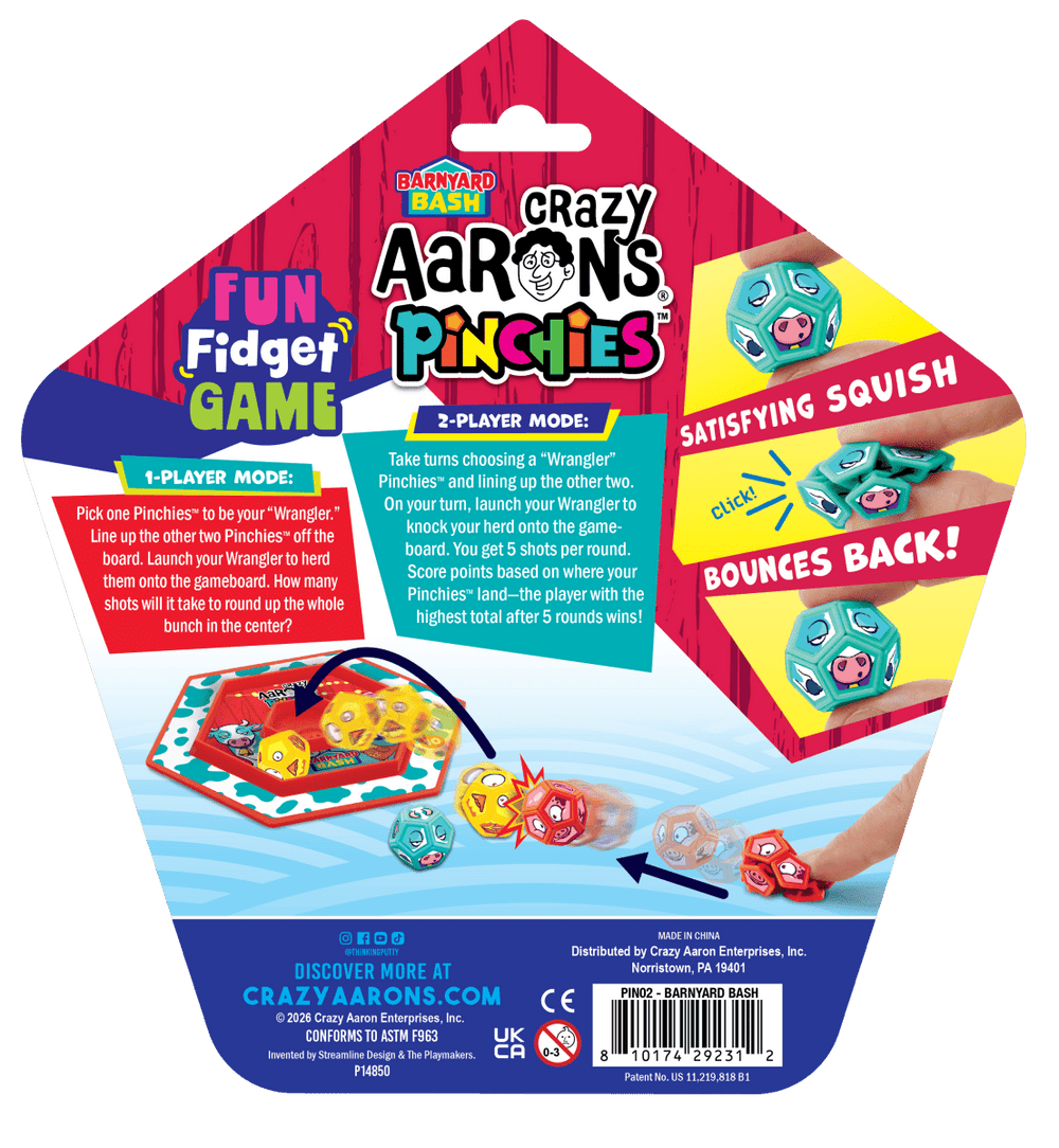 Crazy Aarons® Pinchies™ - Barnyard Bash - Tools 4 Teaching