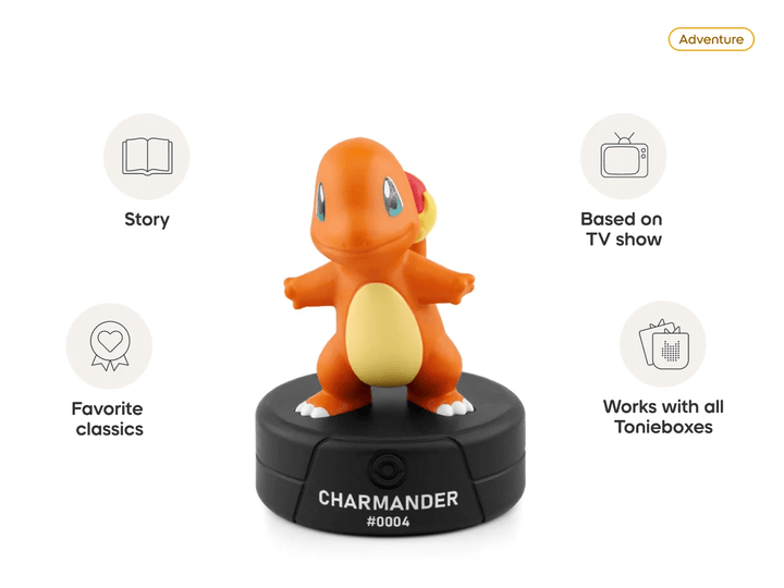tonies® Pokémon: Charmander Tonie - Tools 4 Teaching
