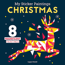 My Sticker Paintings Christmas-Craft Activity-Tools 4 Teaching-Classroom Decor and More