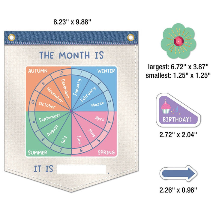 Crafty and Cool Calendar-Bulletin Board Sets-Tools 4 Teaching-Classroom Decor and More