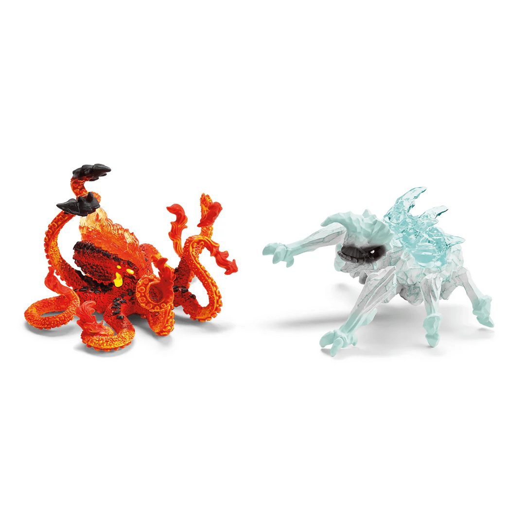 Ice Bug vs Fire Kraken-Schleich USA-Tools 4 Teaching-Classroom Decor and More