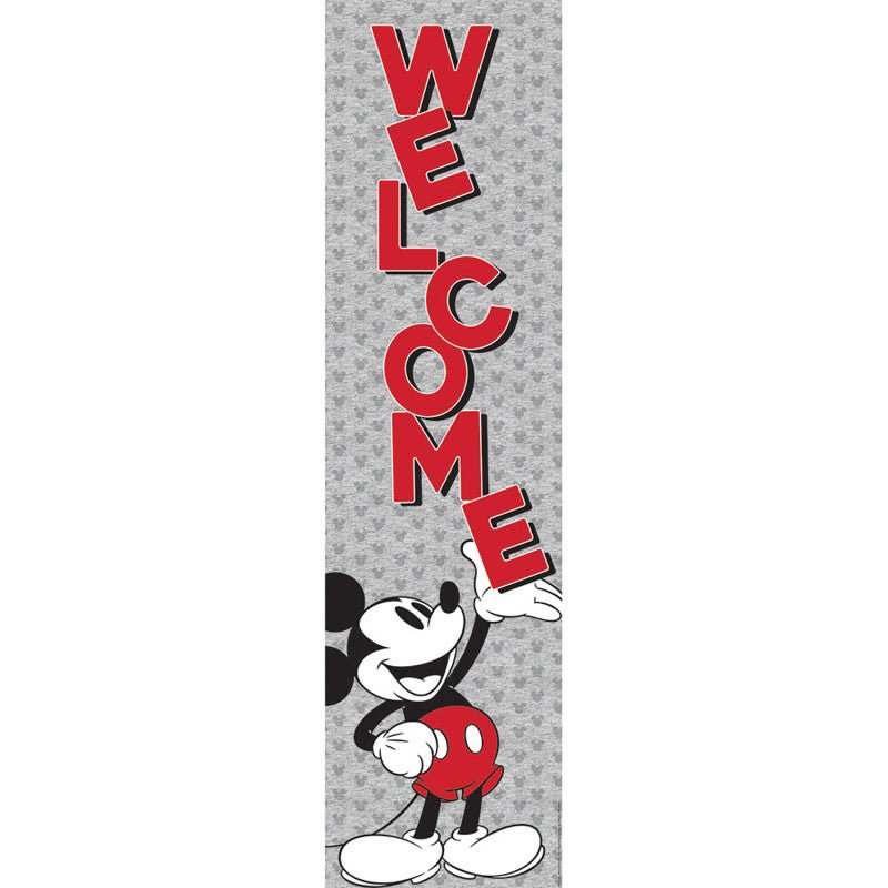 Mickey Mouse Throwback Welcome Banner-Banner-Tools 4 Teaching-Classroom Decor and More