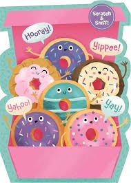 Box of Donuts Scratch n Sniff-Birthday-Tools 4 Teaching-Classroom Decor and More
