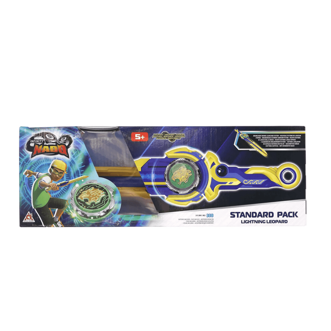 Infinity Nado: Standard Pack Lightning Leopard-Active Play-Tools 4 Teaching-Classroom Decor and More