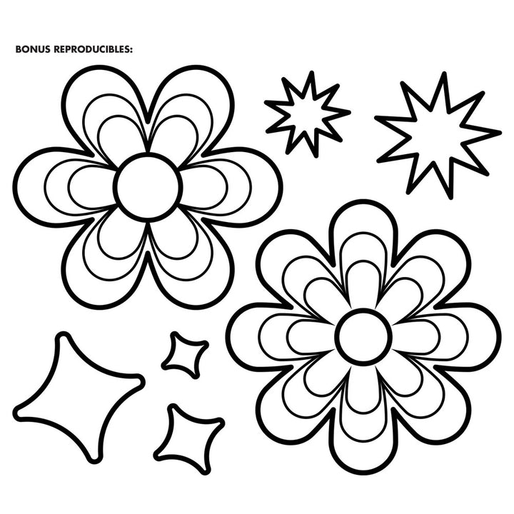 Retro Remix Flowers and Twinkles-Lanterns-Tools 4 Teaching-Classroom Decor and More