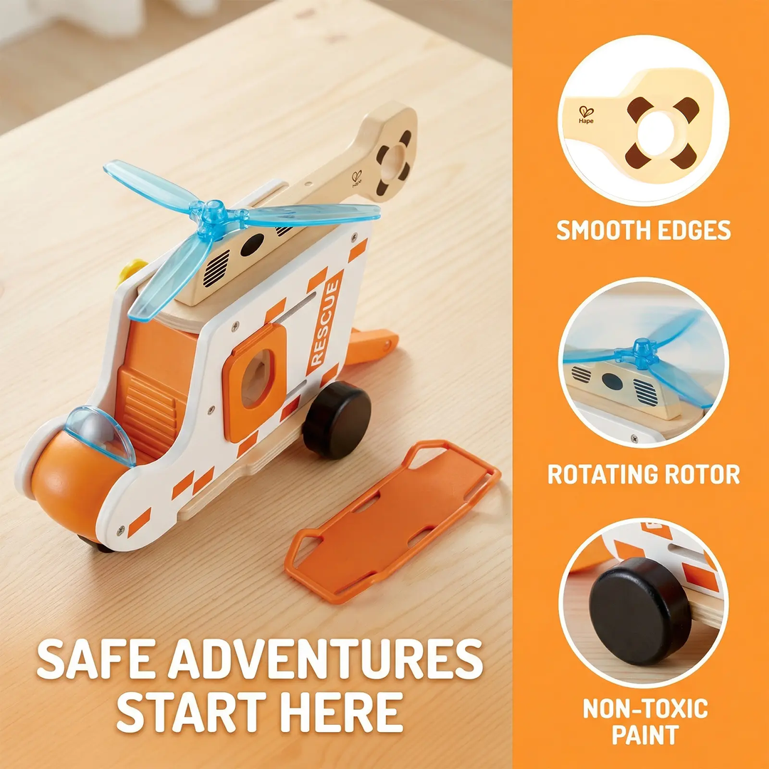 To The Rescue Helicopter Set