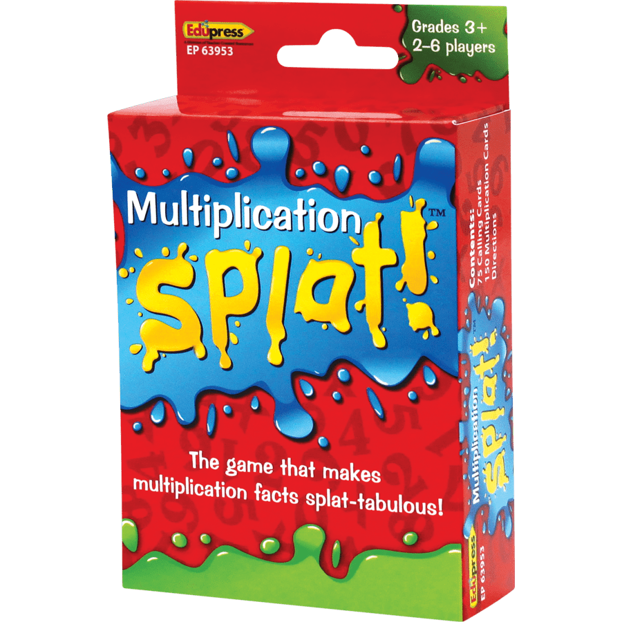 Math Splat Game: Multiplication-Multiplication & Division-Tools 4 Teaching-Classroom Decor and More