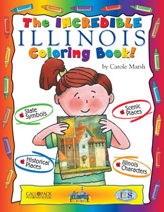 The Incredible Illinois Coloring Book!-Social Studies Books-Tools 4 Teaching-Classroom Decor and More