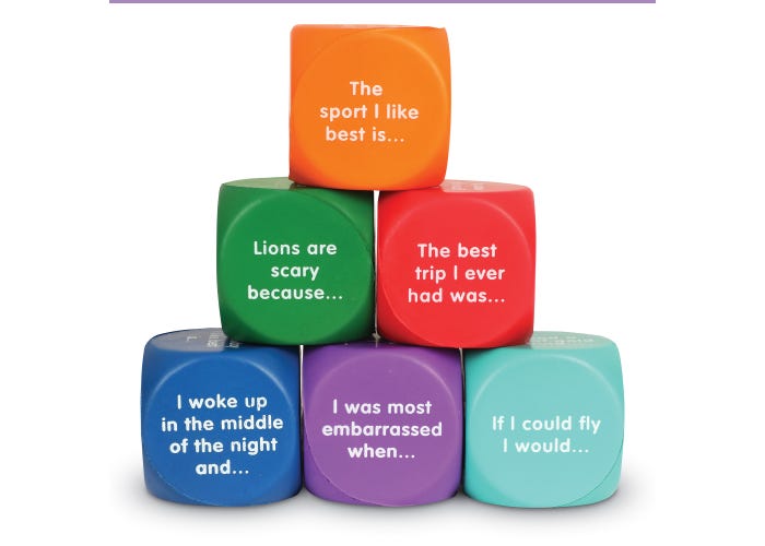 Writing Prompt Cubes-Classroom Essentials-Tools 4 Teaching-Classroom Decor and More