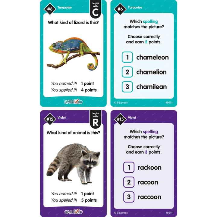 SpellChecked Card Game-Subjects - Reading - Reading Manipulatives-Tools 4 Teaching-Classroom Decor and More