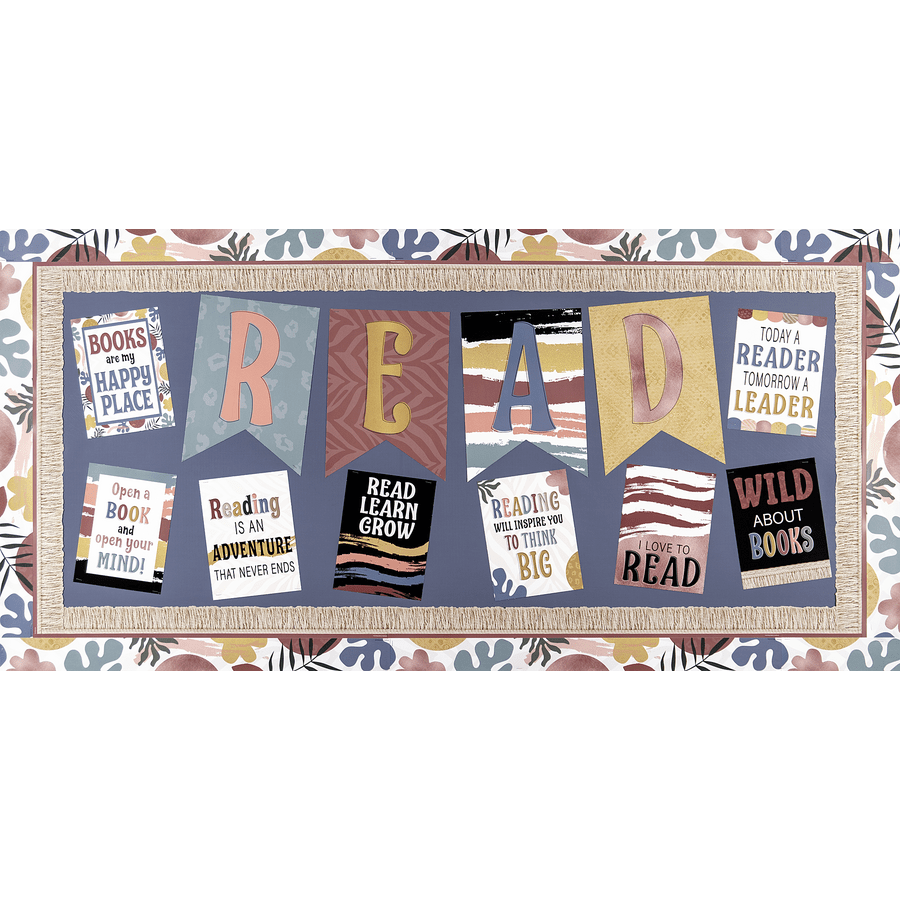 Wonderfully Wild Read Bulletin Board-Bulletin Board Sets-Tools 4 Teaching-Classroom Decor and More