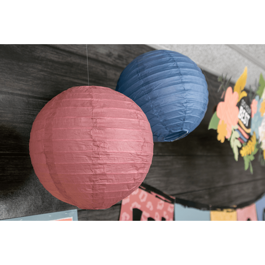 Wonderfully Wild 8" Hanging Paper Lanterns-Lanterns-Tools 4 Teaching-Classroom Decor and More