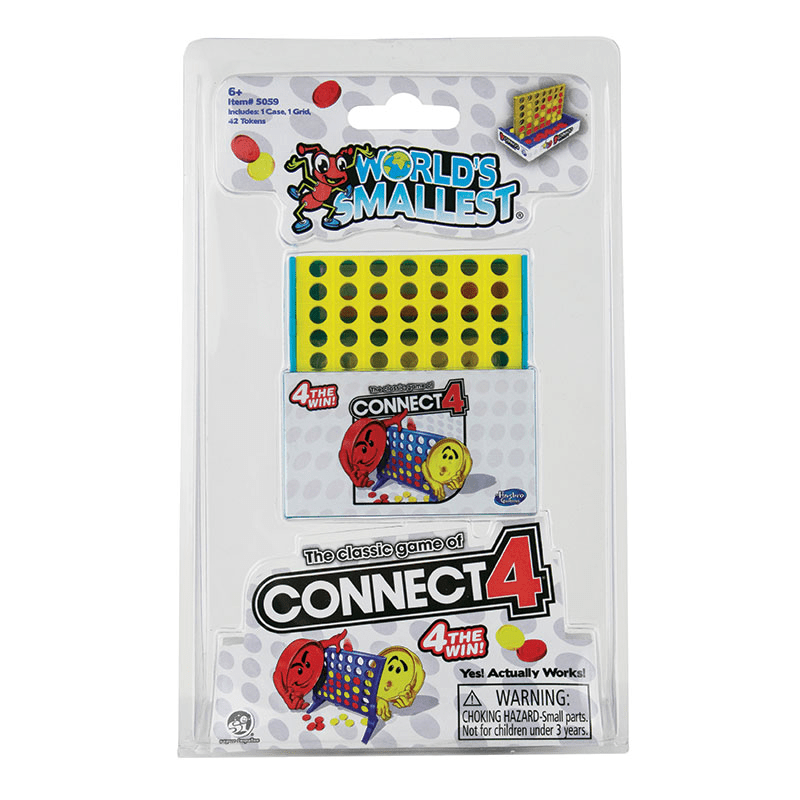 World's Smallest Connect 4-World's Smallest-Tools 4 Teaching-Classroom Decor and More