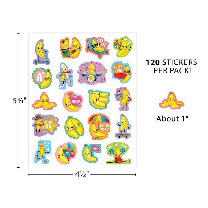 Banana Smelly Stickers-Stickers-Tools 4 Teaching-Classroom Decor and More