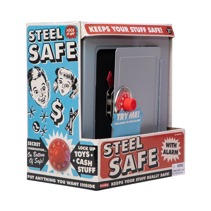 Steel Safe W/ Alarm-Time & Money-Tools 4 Teaching-Classroom Decor and More