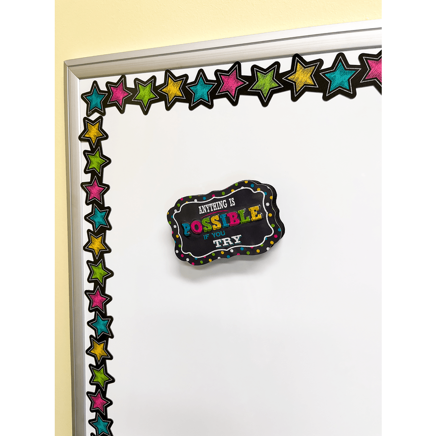 Chalkboard Brights Magnetic Whiteboard Eraser-Magnetic-Tools 4 Teaching-Classroom Decor and More