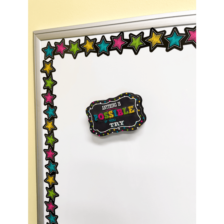 Chalkboard Brights Magnetic Whiteboard Eraser-Magnetic-Tools 4 Teaching-Classroom Decor and More