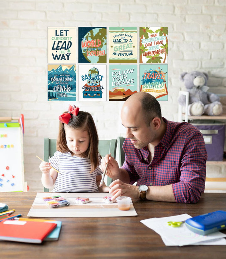 Let's Explore Mini Posters: Let's Explore Poster Set-Posters-Tools 4 Teaching-Classroom Decor and More