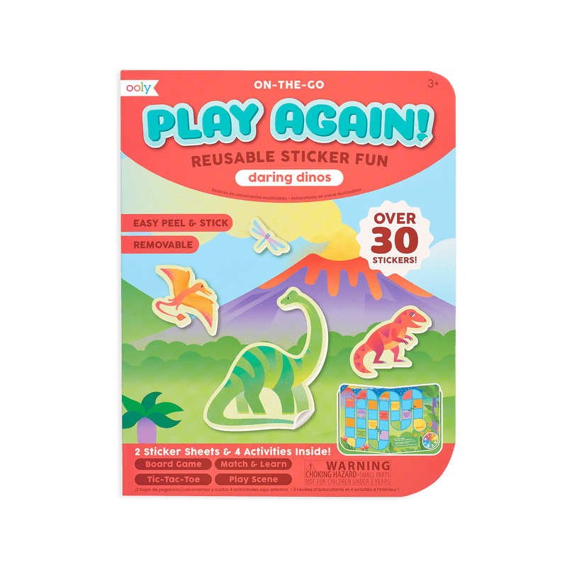 *Play Again! Mini On-The-Go Activity Kit - Daring Dinos-Arts & Crafts-Tools 4 Teaching-Classroom Decor and More