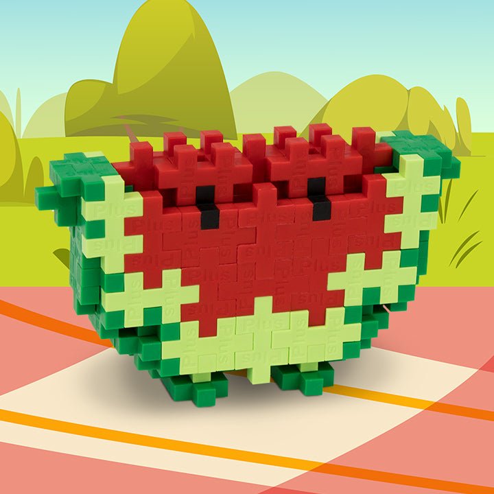 *PLUS PLUS® Tube - 70 PC - Watermelon-Plus Plus-Tools 4 Teaching-Classroom Decor and More