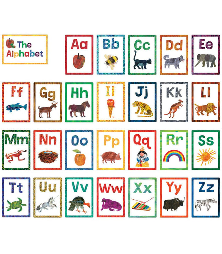 World of Eric Carle™ Alphabet Bulletin Board Set Grade PK-2-Bulletin Board Sets-Tools 4 Teaching-Classroom Decor and More