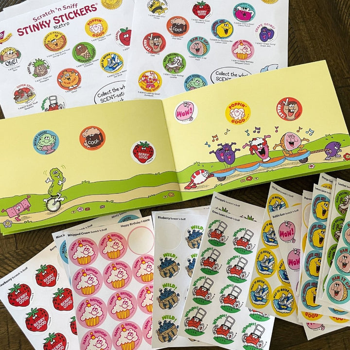 Stickers on Parade Sticker Collector Album (stickers sold separately)-Stickers-Tools 4 Teaching-Classroom Decor and More