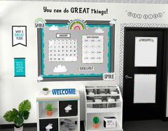 Ready to Learn Bulletin Board-Bulletin Board Sets-Tools 4 Teaching-Classroom Decor and More
