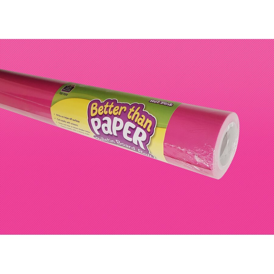 Better Than Paper® Bulletin Board Roll: Hot Pink-Bulletin Board Paper - Better Than Paper-Tools 4 Teaching-Classroom Decor and More
