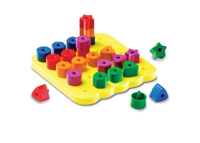 Stacking Shapes Pegboard-Fine Motor-Tools 4 Teaching-Classroom Decor and More