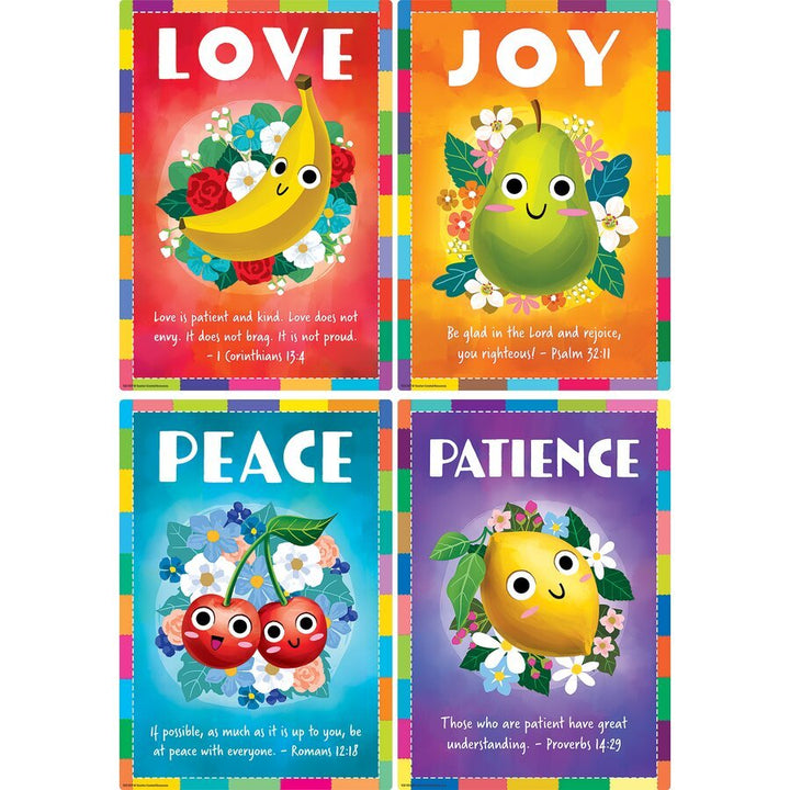Fruit of the Spirit Small Poster Pack-Religious-Tools 4 Teaching-Classroom Decor and More