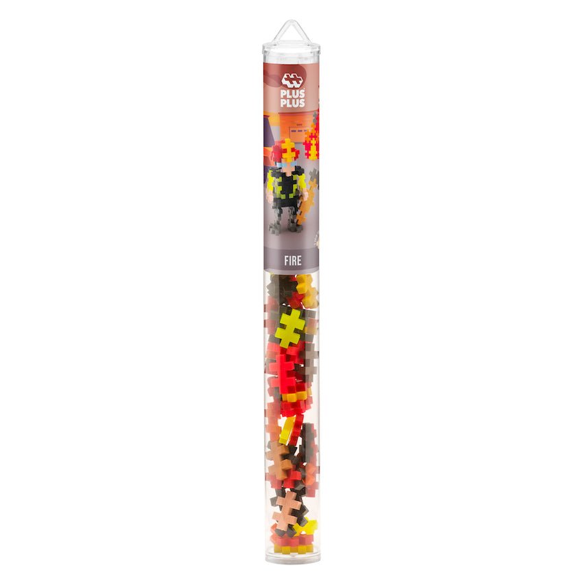PLUS PLUS® Tube - 70 PC - Everyday Heroes - Fire-Plus Plus-Tools 4 Teaching-Classroom Decor and More