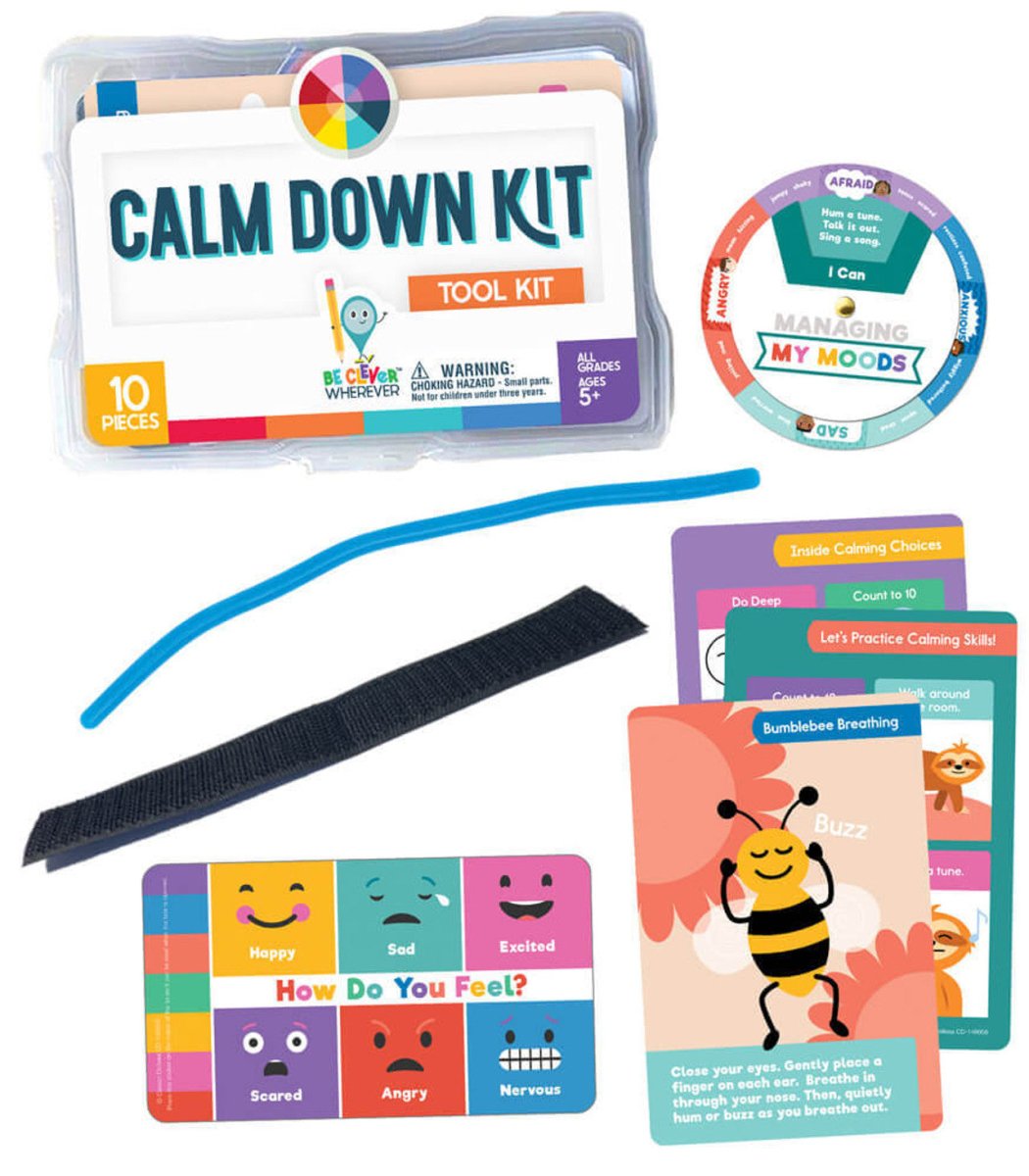 Calm Down Kit Manipulative Grade K-5 Calm Down-Social Emotional-Tools 4 Teaching-Classroom Decor and More