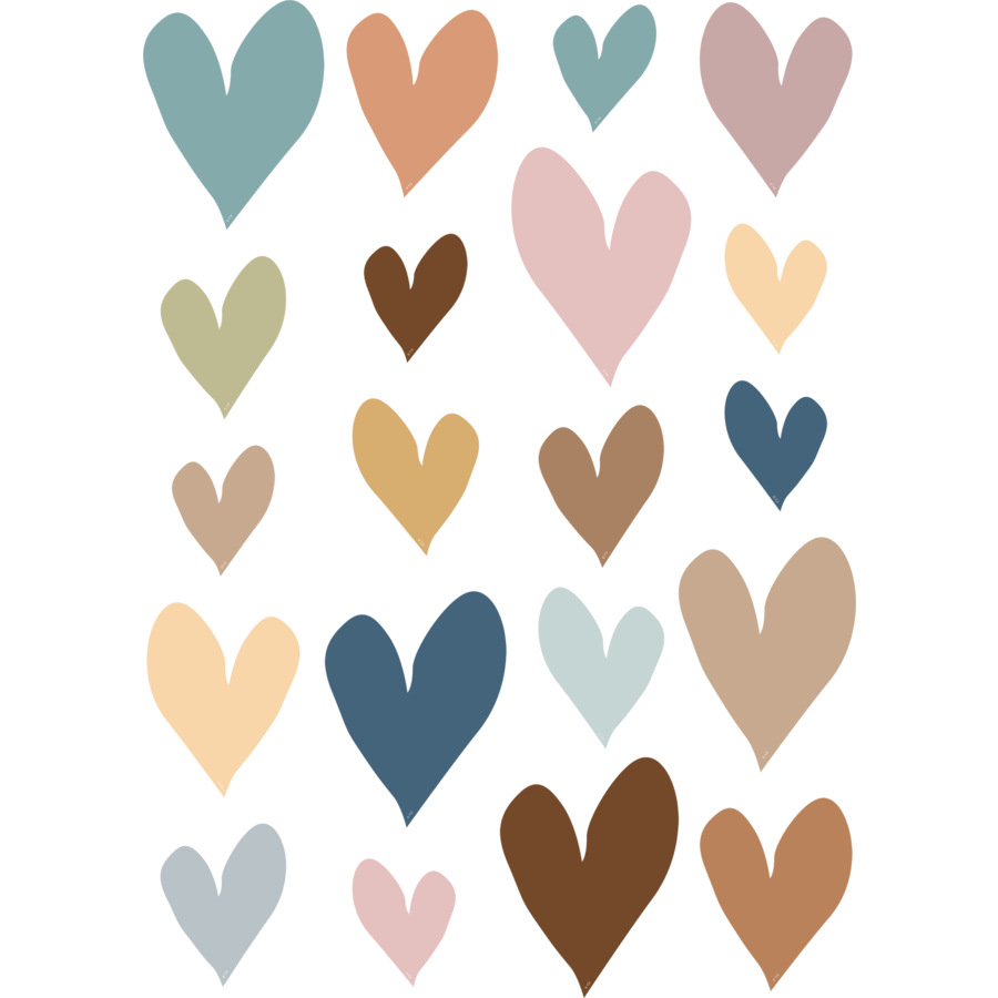 Everyone is Welcome Hearts Accents - Assorted Sizes-Accents-Tools 4 Teaching-Classroom Decor and More