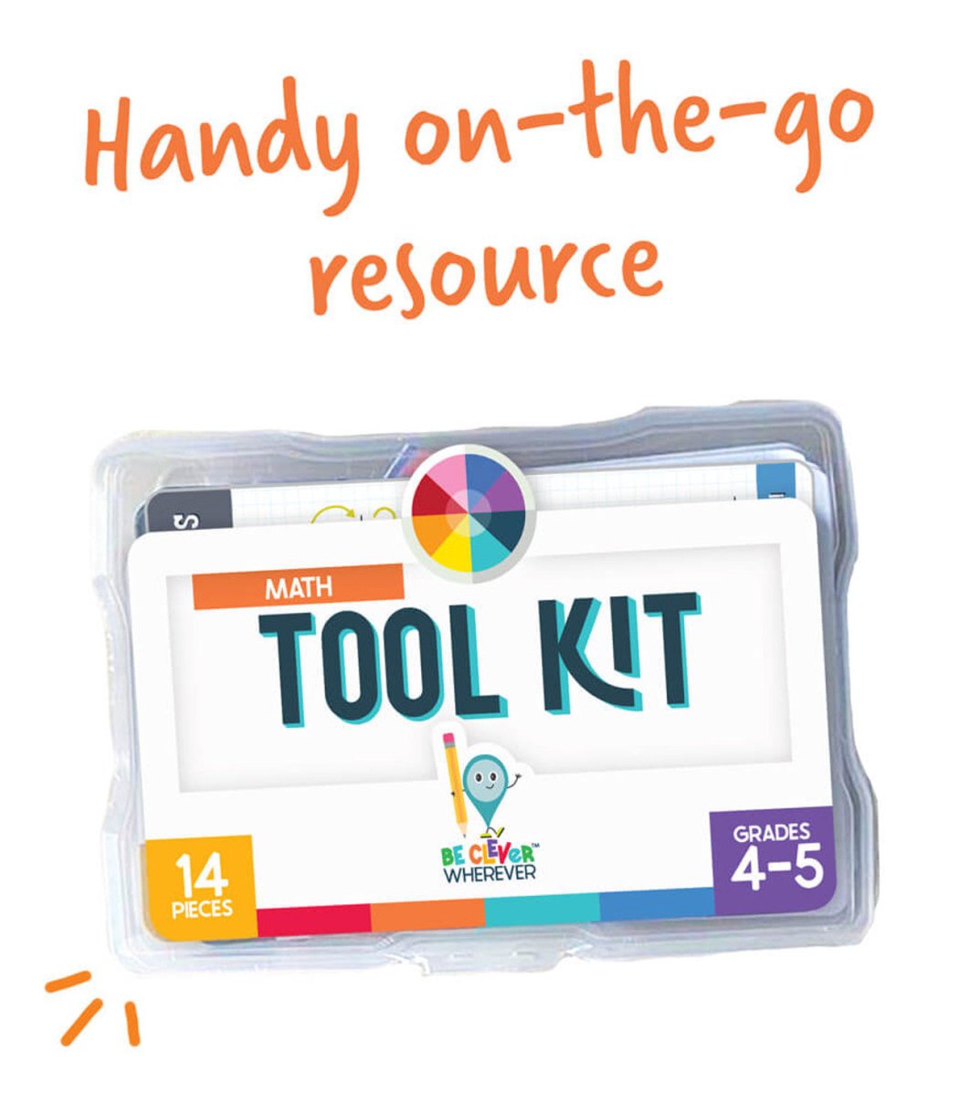 Math Tool Kit Manipulative Grade 4-5 Math 4–5-Math-Tools 4 Teaching-Classroom Decor and More