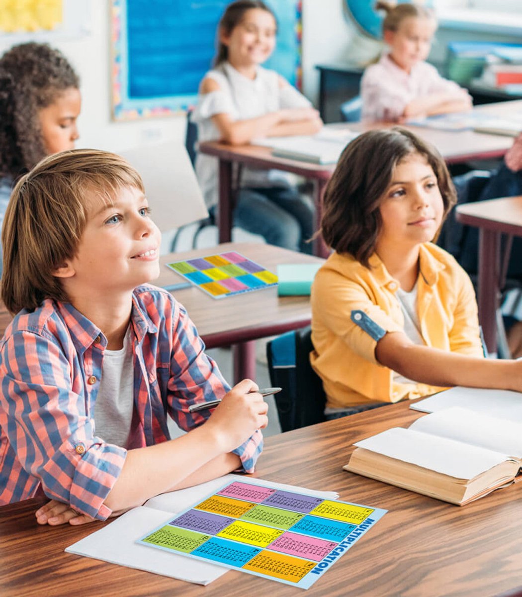 Multiplication Tables [all facts to 12] Jumbo Pad Grade 2-5-Classroom Essentials-Tools 4 Teaching-Classroom Decor and More
