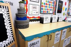 Core Decor Calendar Set Bulletin Board-Bulletin Board Sets-Tools 4 Teaching-Classroom Decor and More